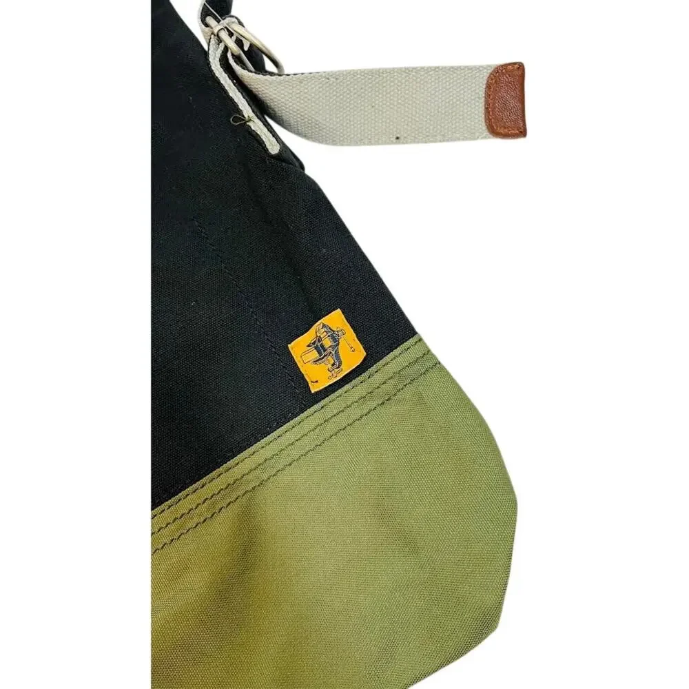 Staple for Canvas Tote Bag ‎ Black/Olive